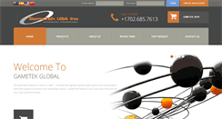 Desktop Screenshot of gametekusa.com